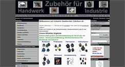 Desktop Screenshot of industrie-handwerker-zubehoer.de